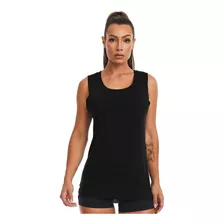 Regata Feminina Básica Mullet Moda Fitness Academia 