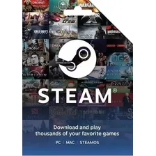 Steam Gif Card 10 Usd