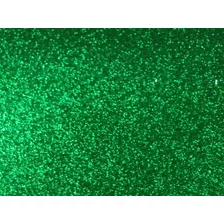 Eva Make+ Verde C/ Glitter 40x48cm - Kit 10 Folhas