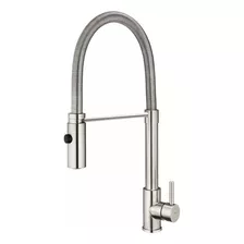 Torneira Monocomando Gourmet De Cozinha Inox Capri Escovada