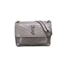 Bolsa De Lujo Yves Saint Laurent Niki Mediana