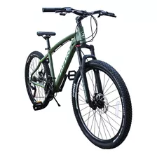 Bicicleta Zafiro Mtb Rain Aro 26'' Verde Mate