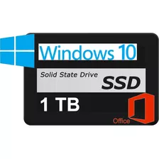 Ssd 1tb Com Windows Instalado + Pacote Office