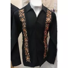 Guayabera Mexicana Manga Larga Mod. Mérida