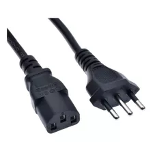 Cable De Poder Pc Monitor Impresora 3 En Linea O Schuko. 