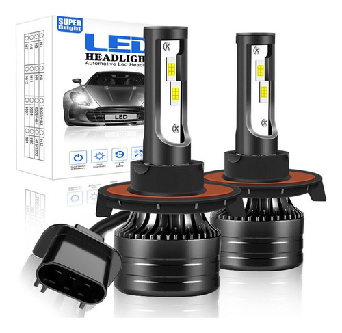 Kit De Faros Led 40000lm Para 1997-1999 Ford F-250 Ford F-250