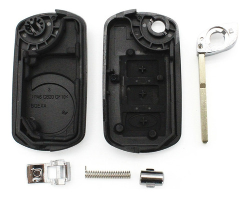 3 Botones Btn Remote Key Fob Case Fit Para Range Rover Lr3 Foto 6