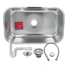 Cuba Aço Inox Tramontina Standard 56x34x14 + Brindes