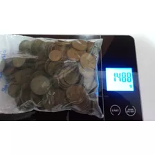 260 Moedas 1 E 2 Cruzeiros Amarelas Alianças 1.480 Gr. Leia