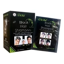 Shampoo Negro Pinta Decolorante Elimina Canas En Segundos 