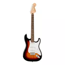 Guitarra Eléctrica Squier By Fender Affinity Series Stratocaster De Álamo 3-color Sunburst Brillante Con Diapasón De Laurel Indio