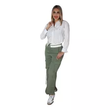 Pantalon De Dama, Pantalon De Vestir Cargo De Mujer, 