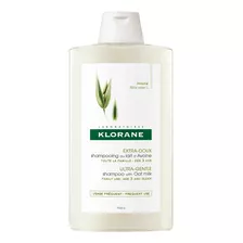 Shampoo Klorane Leche De Avena En Frasco De 400ml Por 1 Unidad