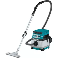 Aspiradora Inalambrica 36v Humedo Seco 8l Makita Dvc865lzx2 Color Verde