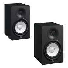 Par De Monitor Referência Para Estúdio 95w Rms Hs7 Yamaha Cor Preto Voltagem 127v