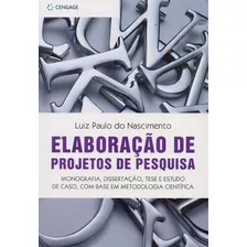 Elaboração De Projetos De Pesquisa