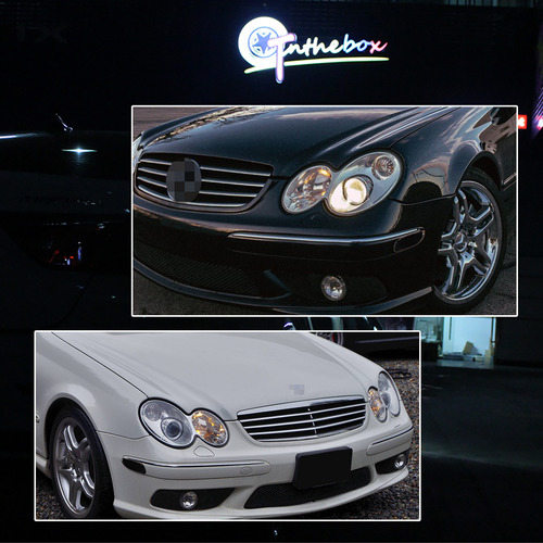 Carcasa De Luz De Posicin Lateral Mercedes Benz W203 Clase Foto 10