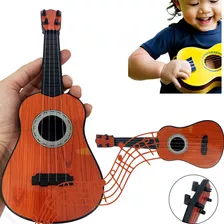 Violao Brinquedo Musical Ukulele Infantil Corda Nylon