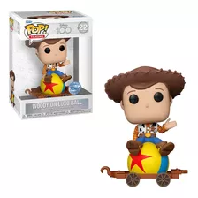 Funko Pop! Trains Disney Toy Story Woody On Luxo Ball 22