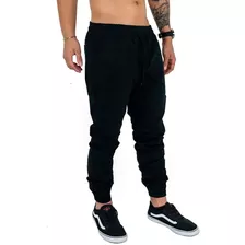 Calça Jogger Skinny Sarja Poliamida