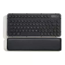 Teclado Compacto Retro Azio Con Reposamanos (bronce)