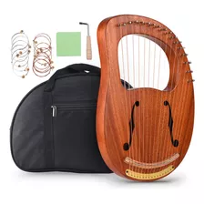 Lira Harp Lyre Strings, Llave De 16 Cuerdas De Madera Wh-16