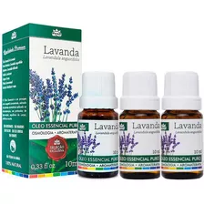 03 Óleo Essencial Anti Ansiedade Relaxante Lavanda Wnf 10ml