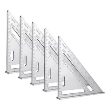 5x Escuadras Aluminio Triangular Carpinteria