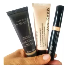 Base Time Wise 3d Matte Mary Kay + Primer+ Corretivo Pêssego