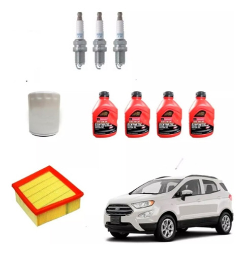 Kit Afinacin Ford Ecosport  3 Cil 5w30 Sintetico Motorcraft Foto 3