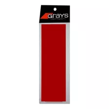 Grip Palo Hockey Grays Absorvente Texturado Soft Elastizado Color Rojo