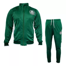 Conjunto Palmeiras Agasalho Masculino Verde Licenciado