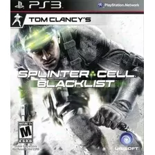 Jogo Ps3 Tom Clancys Splinter Cell Blacklist Físico