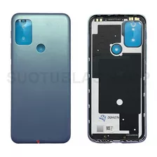 Tapa Trasera Carcasa Para Motorola Moto G20 Xt2128 Azul