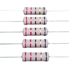 Lote * 10 Resistor De Fio - 5w - 220r