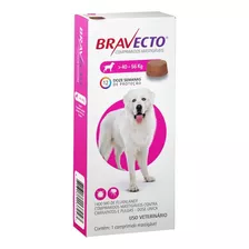 Bravecto Antipulgas E Carrapatos Cães De 40 A 56kg