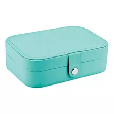 Porta Joias Organizador Maleta Grande Feminino Viagem Lindo Cor Verde