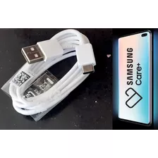 Cabo Original Turbo Tipo C Samsung S8 S9 S10 Branco