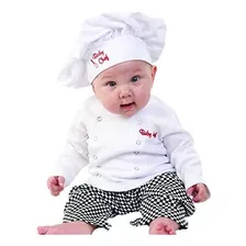 Baby Aspen Baby Chef Layette De 3 Piezas En Caja De Regalo C