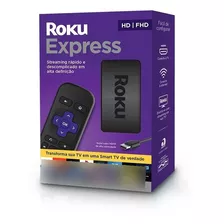 Roku Express Streaming Player Full Hd Conversor Smart Tv