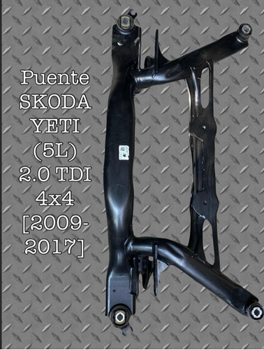 Puente Trasero Skoda Yety 2.0 Tdi 4x4 09-17 Foto 2