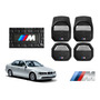 Tapetes 4pz Charola 3d Logo M-series Bmw Serie 5 2004 A 2010