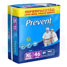 Fralda Geriátrica/adulto Prevent Care Xg - 1 Pacote C/46 Un