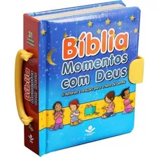 Bíblia Momentos Com Deus | Capa Dura Almofada | Ilustrada