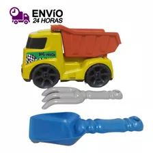 Caminhão Praia Truck Kit Caçamba Para Crianças Brincarem