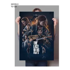 The Last Of Us Part Ii Poster Fotografía Hd 60 X 45 Cm 