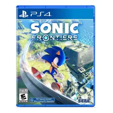 Sonic Frontiers Standard Edition Sega Ps4 Físico Ade