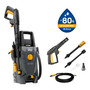 Lavadora De Alta Pressão Wap Wl 1820 Com Stop Total, Jato Leque E Concentrado Cinza 220v 60 Hz