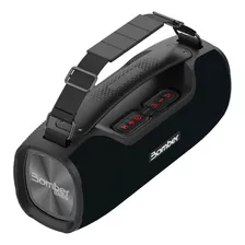 Caixa De Som Bomberbass Portatil Bluetooth 50w Rms Cor Preto