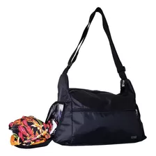 Bolsa Feminina Fitness Academia Musculação Porta Tênis Cor Preto